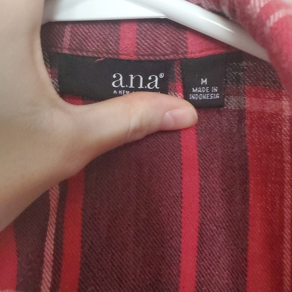 Plaid button down - Picture 2 of 4